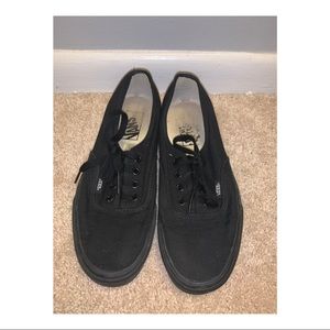 black vans